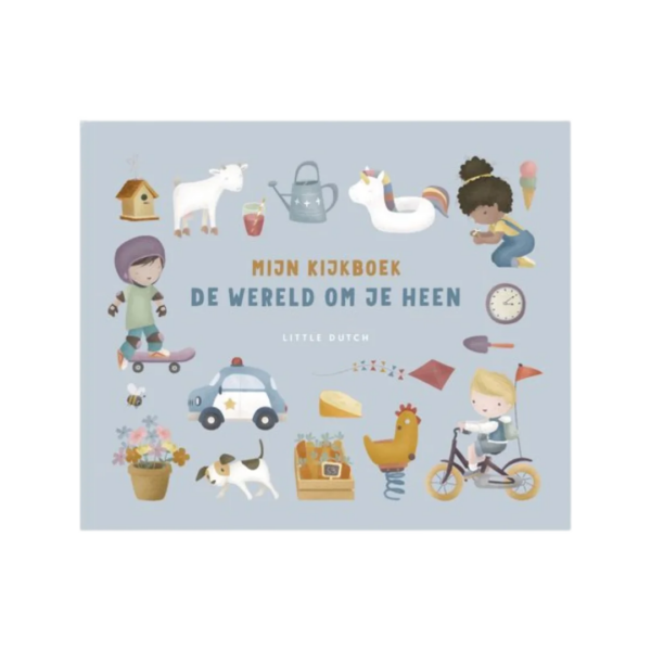 Kartonboek karton ABC-letters met dierenillustraties